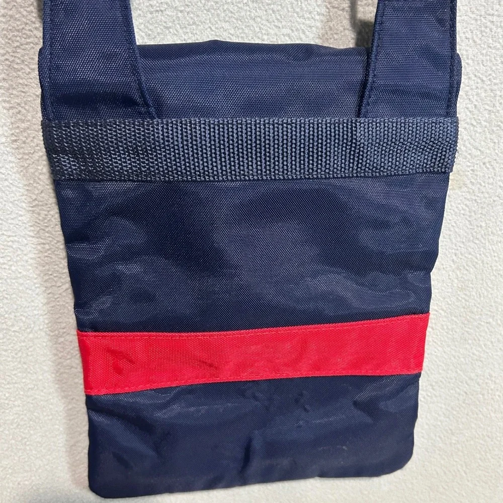 Polo Sport Ralph Lauren Crossbody Bag Navy Blue Red Vintage 90s Nylon